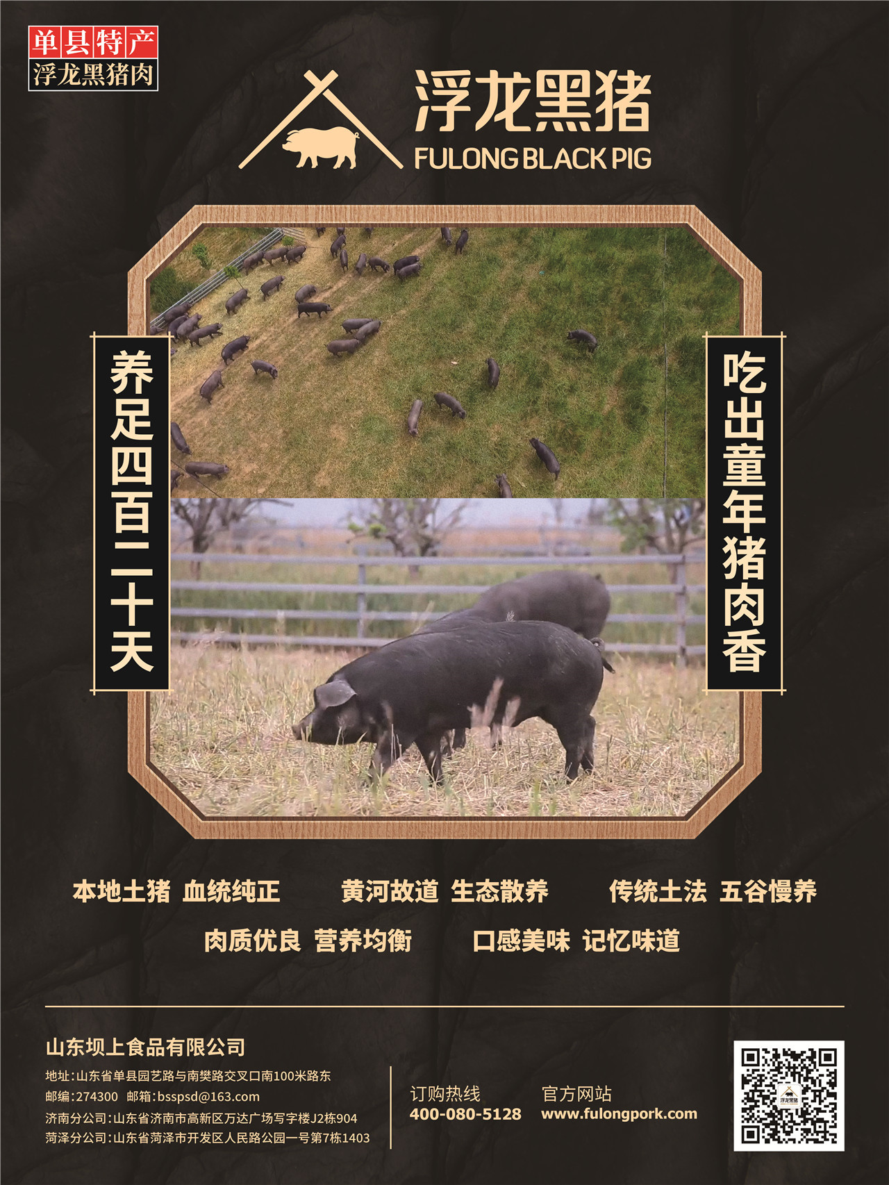 浮龙黑猪肉
